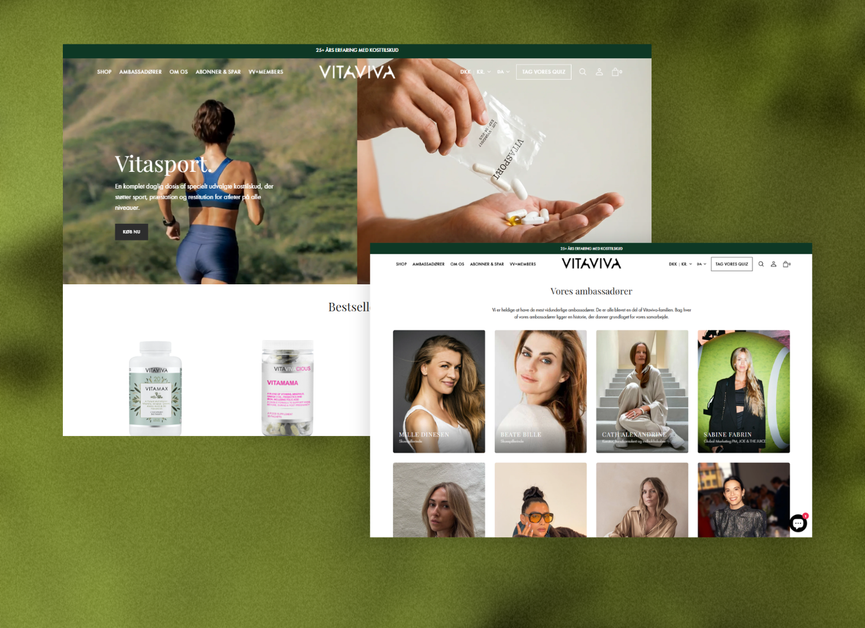 TRT fashion Shopify homepage